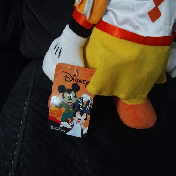 Disney Halloween Minnie Mouse Candy Corn Costume Animated Battery Operated - Picture 4 of 4